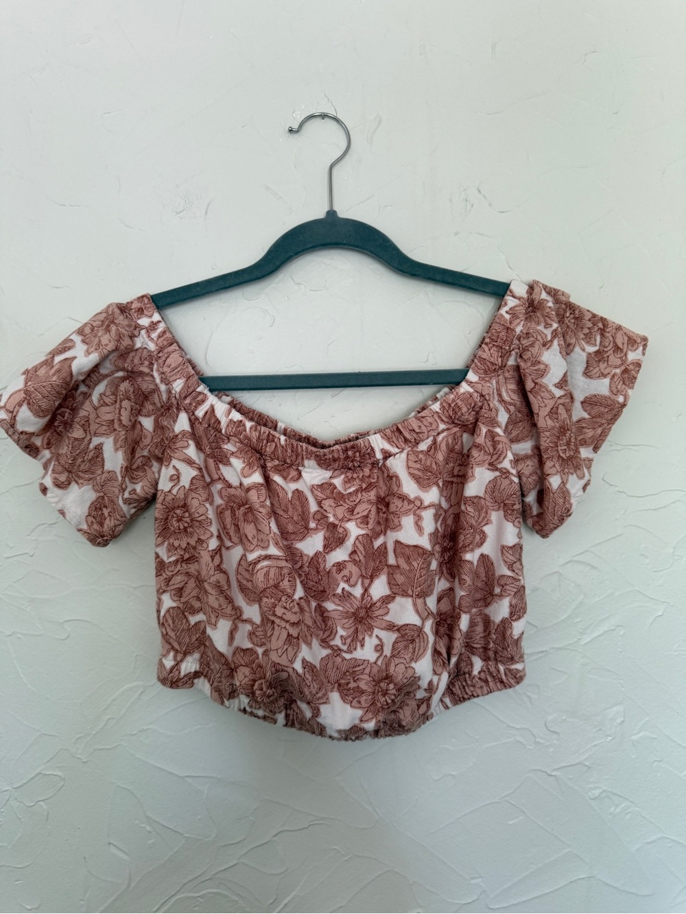 Abercrombie & Fitch Cropped Floral Top Size XS